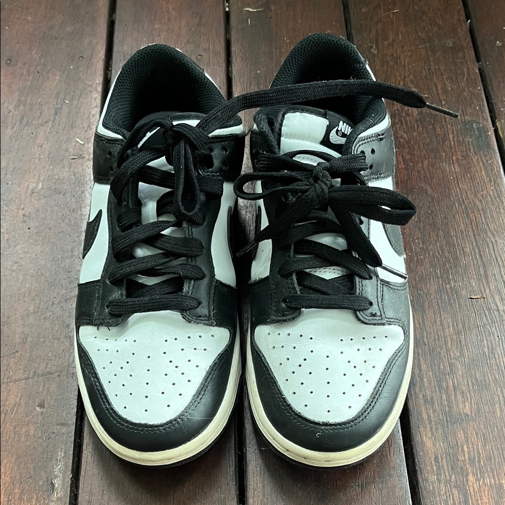 Nike Black and White Low-Top Sneakers